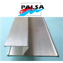 REGLA ALUMINIO YESERO "h" ABIERTA