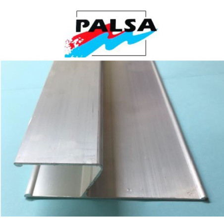 REGLA ALUMINIO YESERO "h" ABIERTA