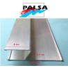 REGLA ALUMINIO YESERO "h" ABIERTA