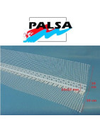 GUARDAVIVOS PVC ALA CORTADA MALLA FIBRA VIDRIO
