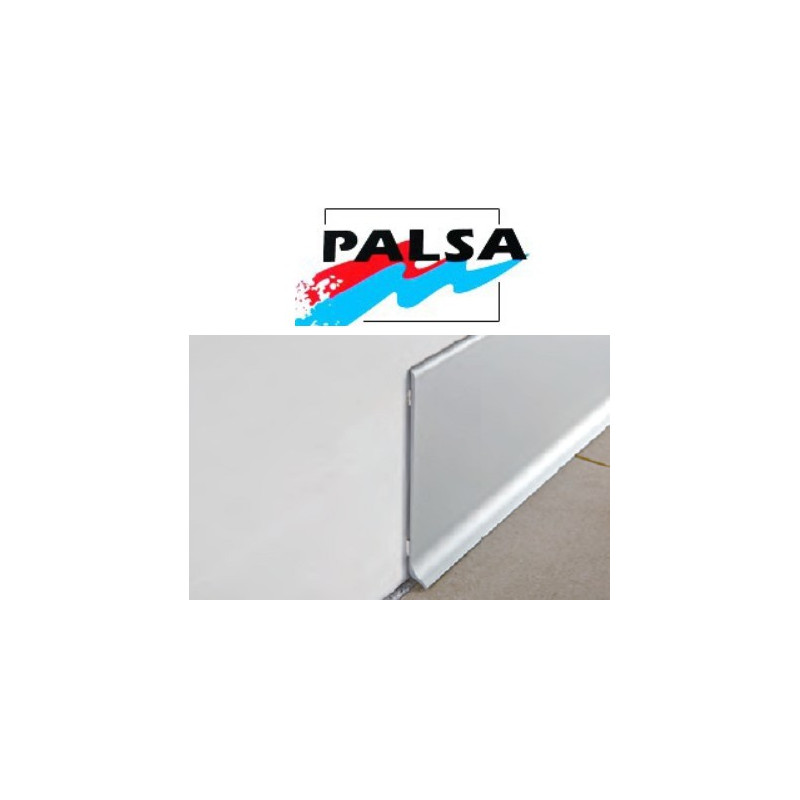 RODAPIE ALUMINIO TIPO PLETINA 100 RODAPIE ALUMINIO TIPO PLETINA 100