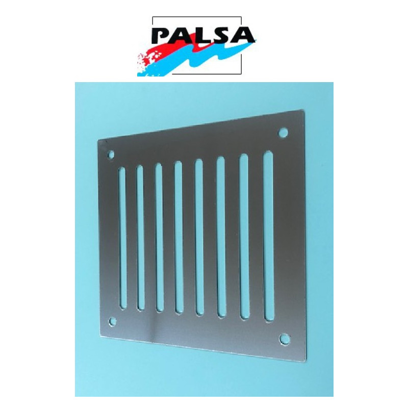REJILLA VENTILACION SUPERFICIE CUADRADA ACERO INOXIDABLE