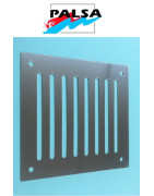 REJILLA VENTILACION SUPERFICIE RECTANGULAR ACERO INOXIDABLE
