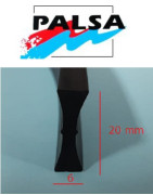 JUNTA DILATACION NEOPRENO DOBLE CONICA