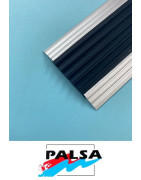 TAPAJUNTAS ALUMINIO NATURAL + EPDM NEGRO