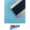 TAPAJUNTAS ALUMINIO NATURAL + EPDM NEGRO