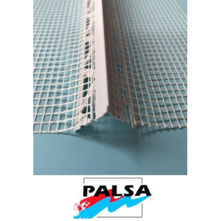 PERFIL MONOCAPA PVC OCULTO MALLA FIBRA VIDRIO