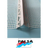 PERFIL MONOCAPA PVC OCULTO MALLA FIBRA VIDRIO