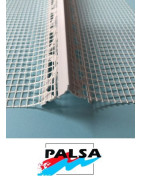 PERFIL MONOCAPA PVC OCULTO MALLA FIBRA VIDRIO