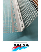 PERFIL MONOCAPA PVC OCULTO MALLA FIBRA VIDRIO