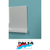 ZOCALO RODAPIE ALUMINIO TIPO PLETINA 80 BLANCO
