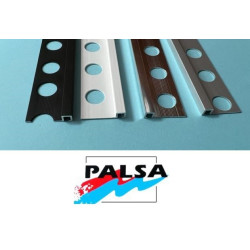PERFIL ALUMINIO BAJO TIPO SLIM VISTO
