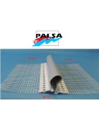 JUNTA DILATACION PVC VERTICAL CON MALLA