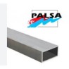 TUBO RECTANGULAR ALUMINIO NATURAL