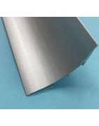 PERFIL ESCOCIA SANITARIA CONCAVA ALUMINIO