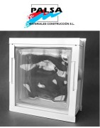 VENTANA BLOQUE VIDRIO PAVES