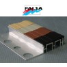 PELDAÑO ALUMINO BANDA PVC FLEXIBLE