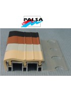PELDAÑO ALUMINO BANDA PVC FLEXIBLE