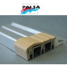 PELDAÑO ALUMINO BANDA PVC FLEXIBLE