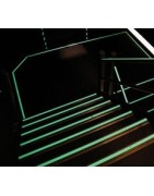 PELDAÑO ALUMINO  "L" REFLECTANTE