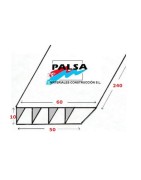 REGLETA BISELADA PVC