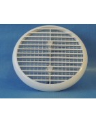 REJILLAS VENTILACION ABS REDONDAS