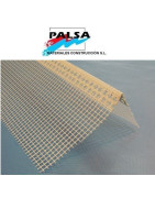 GUARDAVIVOS PVC CON MALLA FIBRA DE VIDRIO SISTEMAS AISLAMIENTO EXTERIOR