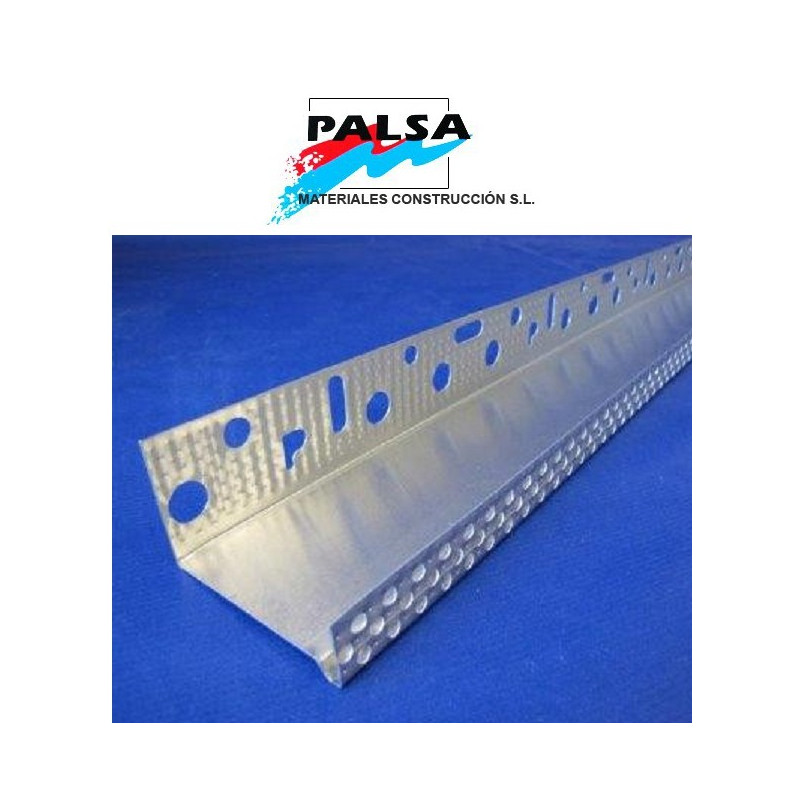 PERFIL ARRANQUE ALUMINIO CON GOTERON